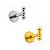 Triple Beads Labret de Titânio - Imagem 1