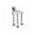 Pêndulos de Zircônia Labret de Titânio - Imagem 1