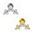 Trio Trillion Labret de Titânio - Imagem 1