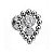 Labret Gota Indiana de Titânio - Imagem 1