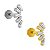Labret Cluster Prisma de Titânio - Imagem 1