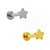 Labret Mini Estrela de Titânio - Imagem 1