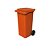 Lixeira Container de Lixo 120 litros Com Rodas - Imagem 7