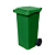 Lixeira Container de Lixo 120 litros Com Rodas - Imagem 9