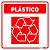 Adesivo Para Coleta Seletiva - Plástico - Imagem 1