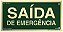 Placa Saida Emergência - Imagem 1