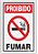 Placa Proibido Fumar - Imagem 1