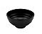 Tigela 11 Cm Melamina Prof Black - Imagem 1