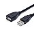 Cabo Extensor USB 2 Metros USB femea x USB Macho - Imagem 2