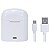Fone de Ouvido Bluetooth Easy W1 TWS - Branco - Imagem 8