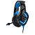 Headset Gamer Draxen DN100 Preto e Azul - Imagem 1