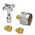 2867856 Phoenix Contact - Divisor de antena - RAD-ISM-2400-SPL-4-SMA - Imagem 1