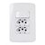 Linha B3 – Conjunto 4×2” – 1 interruptor simples 10A 250V~ + 2 tomadas 2P+T 20A 250V~ - Imagem 1