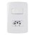 Linha B3 – Conjunto 4×2” – 1 interruptor simples 10A 250V~ + 1 tomada 2P+T 20A 250V~ - Imagem 1