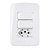 Linha B3 – Conjunto 4×2” – 2 Interruptores simples 10A 250V~ + 1 tomada 2P+T 20A 250V~ - Imagem 1