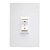 Linha Clean – Conjunto interruptor para aparelhos 14103 L-D-L 5A 127V~ para persianas elétricas – Branco - Imagem 1