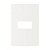 Linha Clean – Placa 4×2″ 1 Posto – Branco - Imagem 1