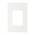 Linha Clean – Placa 4×2″ 3 Postos – Branco - Imagem 1