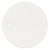 Linha Clean – Placas Redondas Cega 4” – Branco - Imagem 1