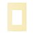 Linha Clean – Placas 4×2’’ 3 postos horizontais – Vanilla - Imagem 1