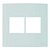 Linha Clean – Placas 4×4’’ 4 postos horizontais – Menta - Imagem 1