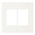 Linha Clean – Placas 4×4’’ 6 postos horizontais – Marfim - Imagem 1