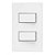 Linha Infiniti – Conjuntos 4×2” 2 interruptores simples separados 10A 250V~ – Branco - Imagem 1