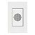 Linha Infiniti – Conjuntos 4×2” Campainha eletrônica de 2 tons bivolt – Branco - Imagem 1