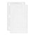 Linha Infiniti – Placas + Suportes 4×2’’ Cega – Branco - Imagem 1