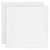 Linha Infiniti – Placas + Suportes 4×4’’ Cega – Branco - Imagem 1