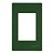 Linha Infiniti – Placas 4×2’’ 3 postos horizontais – Verde Oliva - Imagem 1