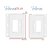 Linha Infiniti Plus – Placas + Suportes 4×2’’ 3 postos horizontais – Branco - Imagem 2