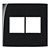 Linha Sleek – 4 postos horizontais – Ebony - Imagem 1