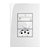 Linha Sleek – Conjuntos 4×2” – Controle de ventilador 500W 220V~ + 1 tomada 2P+T 20A 250V~ - Imagem 1