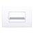 Linha Sleek – Conjuntos 4×2” – Balizador horizontal luz branca quente bivolt - Imagem 1
