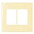 Linha Sleek – Placas 4×4’’ 6 postos horizontais – Vanilla - Imagem 1