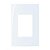 Linha Sleek – Placas 4×2” 3 postos horizontais – Acqua - Imagem 1