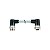 7000-50051-9610700 MURRELEKTRONIK 7/8" macho 90° / 7/8" fêmea 90° PUR 5x1.5 cinzento UL/CSA+cadeia porta-cab.. - Imagem 1