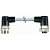 7000-50051-9611500 MURRELEKTRONIK 7/8" macho 90° / 7/8" fêmea 90° PUR 5x1.5 cinzento UL/CSA+cadeia porta-cab.. - Imagem 1