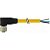 7704-12341-1501000 MURRELEKTRONIK M12 fêmea 90° com cabo V4A TPE 4xAWG18 amarelo UL/CSA + cadeia porta-cabos.. - Imagem 1