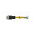 7700-A5001-U1D0300 MURRELEKTRONIK Mini (7/8) 5 pólos, macho (Ext.) reto com cabo TPE, TC-ER+FT4, 5x16AWG, amarelo - Imagem 1