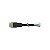 7700-A5001-UMD0300 MURRELEKTRONIK Mini (7/8) 5 pólos, macho (Ext.) reto com cabo PUR, UL/CSA, 5x16AWG, preto - Imagem 1