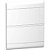 QUADRO DE DISTRIBUICAO EASY9 2FILAS 24MODULOS EMBUTIR PORTA OPACA (FABRICADO ZF) EZ9E3324 - Imagem 1