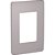 PLACA 4X2 3 POSTOS AXIS GREY (CINZA) ORION S730103224 - Imagem 1