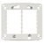 SUPORTE 4X4 PARA 6 MODULOS BRANCO S3B76140 - Imagem 2