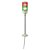 COLUNA LUMINOSA Ø60MM PRÉMONTADA, BUZZER, LED VERMELHO, VERDE, 24VCA/CC XVGB2SH - Imagem 1