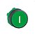 CABEÇOTE PARA BOTÃO Ø22MM PLÁSTICO, FACEADO, RETORNO POR MOLA, VERDE, "I" ZB5AA331 - Imagem 1
