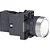 BOTÃO LUMINOSO Ø22MM PLÁSTICO, RETORNO POR MOLA, BRANCO, NA, 24VCA/CC XA2EW31B1 - Imagem 1