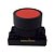 Frontal Botão Comando Redondo Vermelho 22,5 Mm - SLPRN1 - STECK - Imagem 1