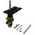 Válvula de esfera de controle roscada de latão de 3/4 ″ 3 vias para atuador DCA (0,66 Cv) - Imagem 1